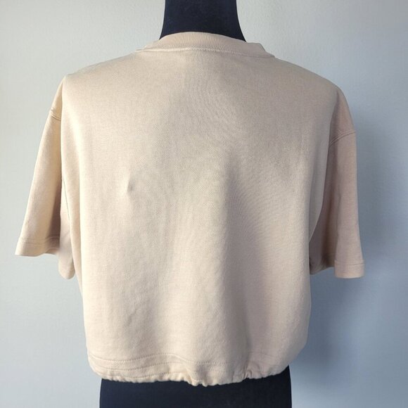 Nike woman’s cream / tan color Icon Clash Tee short sleeve size M - Picture 9 of 10